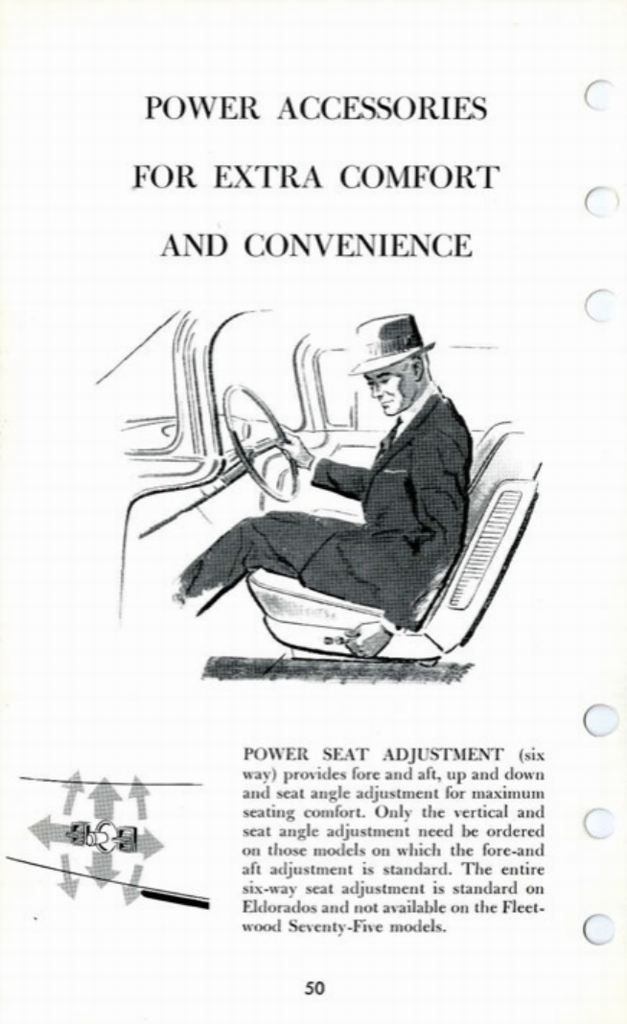 1960 Cadillac Salesmans Data Book Page 31